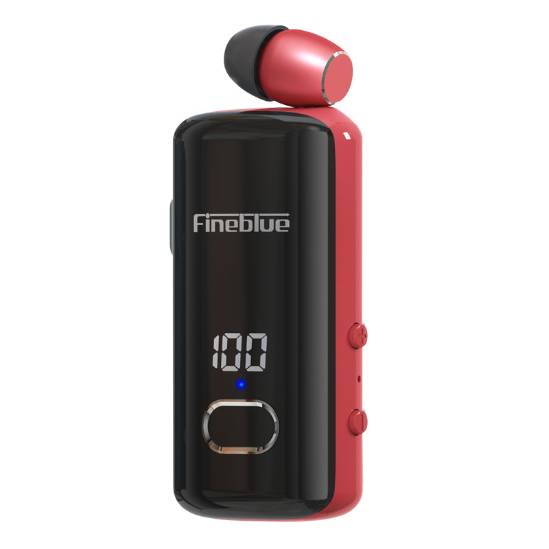 FINEBLUE F580 Single Ear Wired Business Lavalier Headset with Incoming Call Vibration Power Display Wireless Bluetooth Headphone FINEBLUE F580 Single Ear Wired Business Lavalier Headset with Incoming Call Vibration Power Display Wireless Bluetooth Headphone
